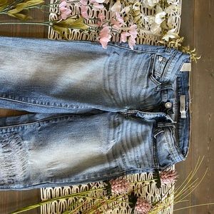 Kancan distressed skinny jeans